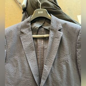 Hugo Boss Textured NAVY BLUE Blazer